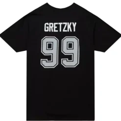 Apparel Mitchell & Ness T-Shirts & Tops-Name & Number Tee Los Angeles Kings Wayne Gretzky