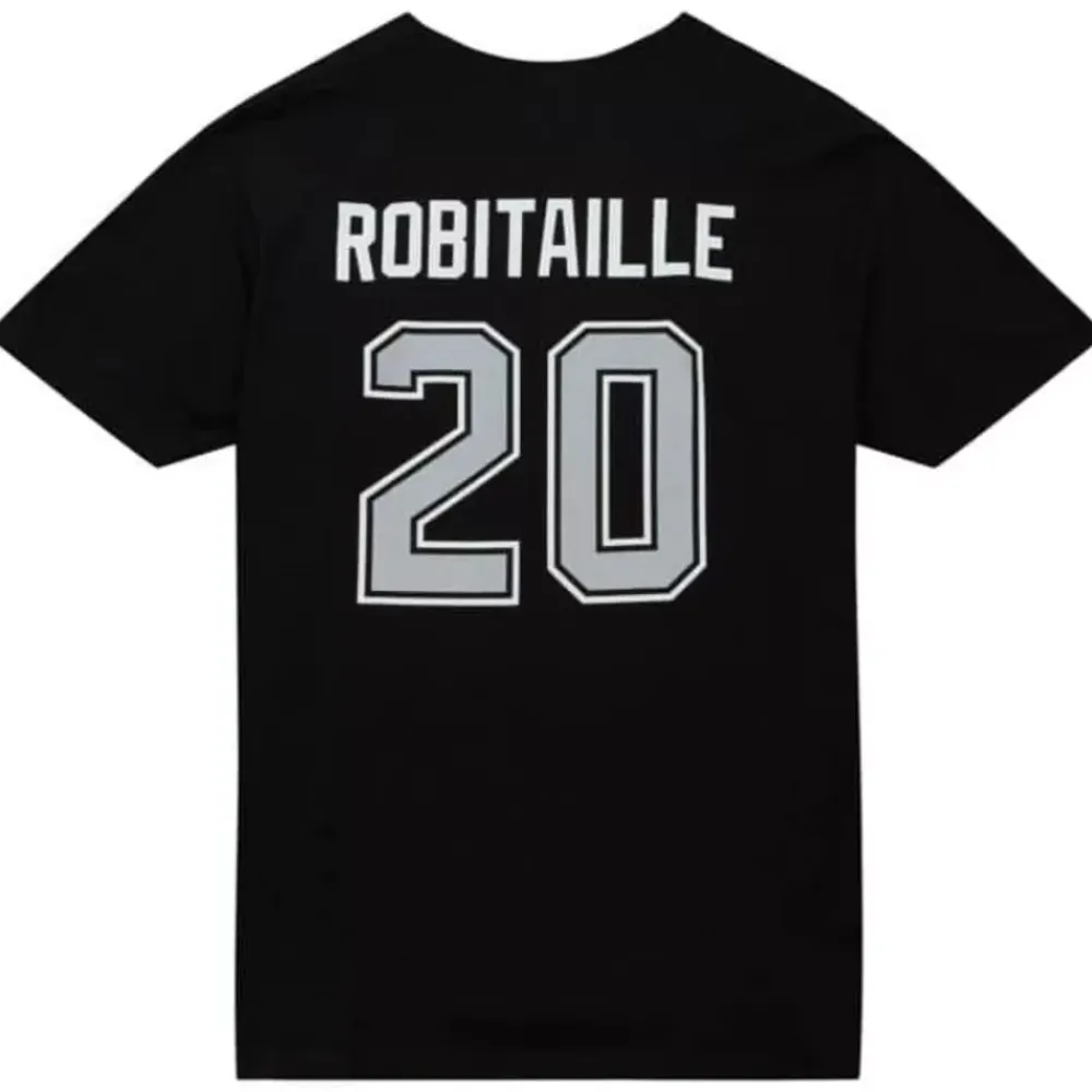 Apparel Mitchell & Ness T-Shirts & Tops-Name & Number Tee Los Angeles Kings Luc Robitaille