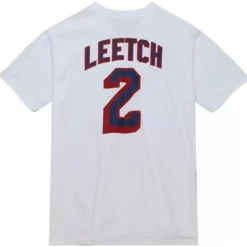 Apparel Mitchell & Ness T-Shirts & Tops-Name & Number Tee New York Rangers Brian Leetch