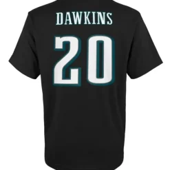 Apparel Mitchell & Ness Infant & Toddler-Name & Number Tee Philadelphia Eagles Brian Dawkins