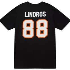 Apparel Mitchell & Ness T-Shirts & Tops-Name & Number Tee Philadelphia Flyers Eric Lindros