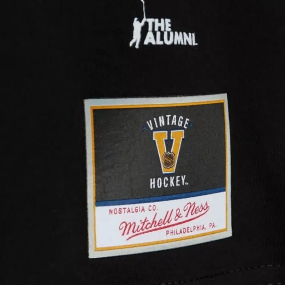 Apparel Mitchell & Ness T-Shirts & Tops-Name & Number Tee Pittsburgh Penguins Mario Lemieux