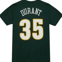 Apparel Mitchell & Ness T-Shirts & Tops-Name & Number Tee Seattle Supersonics 2007-08 Kevin Durant