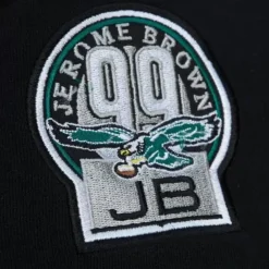 Apparel Mitchell & Ness Hoodies & Sweatshirts-Name And Number Fleece Hoodie Philadelphia Eagles 1990 Reggie White