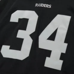 Apparel Mitchell & Ness Hoodies & Sweatshirts-Name And Number Fleece Hoodie Los Angeles Raiders 1988 Bo Jackson