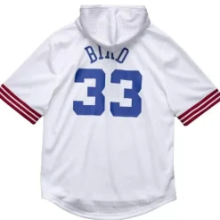 Apparel Mitchell & Ness T-Shirts & Tops-Name And Number Mesh Hoody All Star East 1985-86 Larry Bird