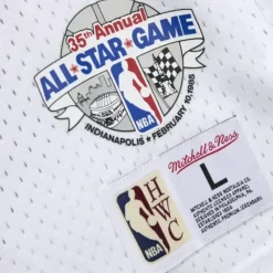 Apparel Mitchell & Ness T-Shirts & Tops-Name And Number Mesh Hoody All Star East 1985-86 Larry Bird