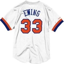 Apparel Mitchell & Ness T-Shirts & Tops-Name And Number Mesh Top New York Knicks 1996-97 Patrick Ewing