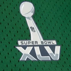 Apparel Mitchell & Ness T-Shirts & Tops-Name And Number Mesh Top Green Bay Packers 2010 Charles Woodson