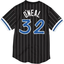 Apparel Mitchell & Ness T-Shirts & Tops-Name And Number Mesh Top Orlando Magic Shaquille O'Neal