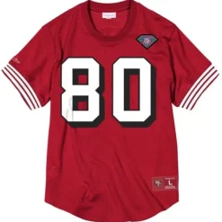 Apparel Mitchell & Ness T-Shirts & Tops-Name And Number Mesh Top San Francisco 49Ers 1994 Jerry Rice