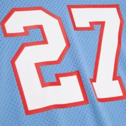 Apparel Mitchell & Ness T-Shirts & Tops-Name And Number Mesh Top Houston Oilers 1997 Eddie George
