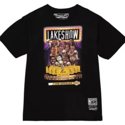 Apparel Mitchell & Ness T-Shirts & Tops-Nba Lake Show Tee Lakers