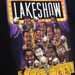 Apparel Mitchell & Ness T-Shirts & Tops-Nba Lake Show Tee Lakers