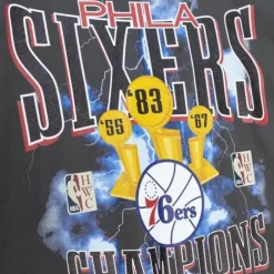 Apparel Mitchell & Ness T-Shirts & Tops-Nba Playoffs Tee 76Ers