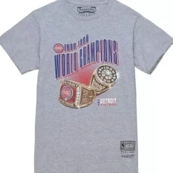 Apparel Mitchell & Ness T-Shirts & Tops-Nba 90'S Rings Tee Pistons