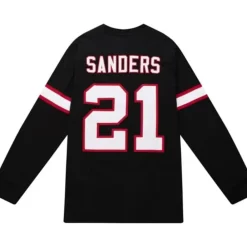 Apparel Mitchell & Ness T-Shirts & Tops-N&N Longsleeve Tee Atlanta Falcons 1989 Deion Sanders