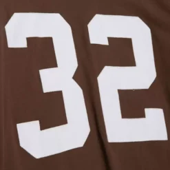 Apparel Mitchell & Ness T-Shirts & Tops-N&N Longsleeve Tee Cleveland Browns 1963 Jim Brown