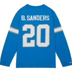 Apparel Mitchell & Ness T-Shirts & Tops-N&N Longsleeve Tee Detroit Lions 1995 Barry Sanders
