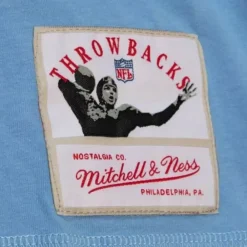 Apparel Mitchell & Ness T-Shirts & Tops-N&N Longsleeve Tee Houston Oilers 1980 Earl Campbell