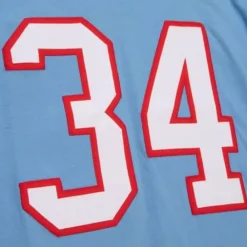 Apparel Mitchell & Ness T-Shirts & Tops-N&N Longsleeve Tee Houston Oilers 1980 Earl Campbell