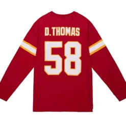 Apparel Mitchell & Ness T-Shirts & Tops-N&N Longsleeve Tee Kansas City Chiefs 1994 Derrick Thomas