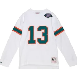 Apparel Mitchell & Ness T-Shirts & Tops-N&N Longsleeve Tee Miami Dolphins 1994 Dan Marino