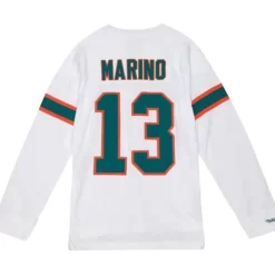 Apparel Mitchell & Ness T-Shirts & Tops-N&N Longsleeve Tee Miami Dolphins 1994 Dan Marino