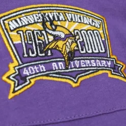 Apparel Mitchell & Ness T-Shirts & Tops-N&N Longsleeve Tee Minnesota Vikings 2000 Randy Moss