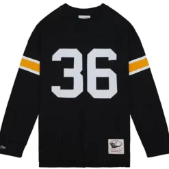 Apparel Mitchell & Ness T-Shirts & Tops-N&N Longsleeve Tee Pittsburgh Steelers 1996 Jerome Bettis