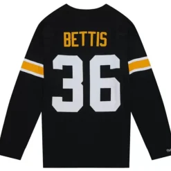 Apparel Mitchell & Ness T-Shirts & Tops-N&N Longsleeve Tee Pittsburgh Steelers 1996 Jerome Bettis