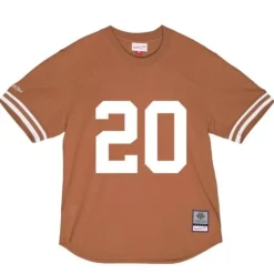 Apparel Mitchell & Ness Hoodies & Sweatshirts-N&N Mesh Crewneck University Of Texas At Austin 1977 Earl Campbell