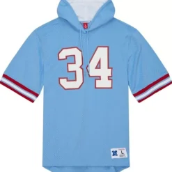 Apparel Mitchell & Ness Hoodies & Sweatshirts-N&N Mesh Hoody Houston Oilers 1979 Earl Campbell