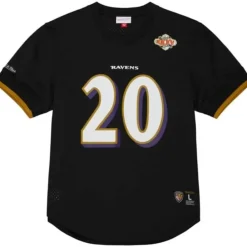 Apparel Mitchell & Ness T-Shirts & Tops-N&N Mesh Top Baltimore Ravens 2004 Ed Reed