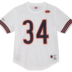 Apparel Mitchell & Ness T-Shirts & Tops-N&N Mesh Top Chicago Bears 1983 Walter Payton