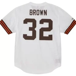 Apparel Mitchell & Ness T-Shirts & Tops-N&N Mesh Top Cleveland Browns 1963 Jim Brown