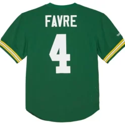 Apparel Mitchell & Ness T-Shirts & Tops-N&N Mesh Top Green Bay Packers 1994 Brett Favre