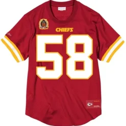 Apparel Mitchell & Ness T-Shirts & Tops-N&N Mesh Top Kansas City Chiefs 1994 Derrick Thomas