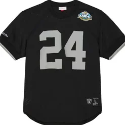 Apparel Mitchell & Ness T-Shirts & Tops-N&N Mesh Top Oakland Raiders 2002 Charles Woodson