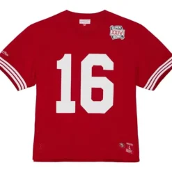 Apparel Mitchell & Ness T-Shirts & Tops-N&N Mesh Top San Francisco 49Ers 1990 Joe Montana