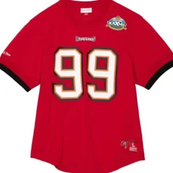 Apparel Mitchell & Ness T-Shirts & Tops-N&N Mesh Top Tampa Bay Buccaneers 2002 Warren Sapp