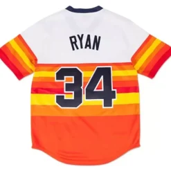 Jerseys Mitchell & Ness -Nolan Ryan 1980 Authentic Jersey Houston Astros