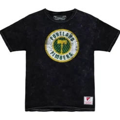 Apparel Mitchell & Ness T-Shirts & Tops-Now & Then Tee Portland Timbers