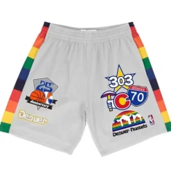 Apparel Mitchell & Ness Shorts-Nuggets Mile High Shorts Denver Nuggets