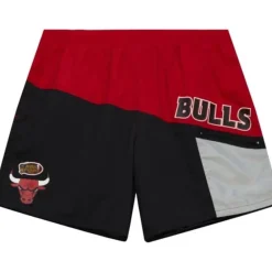 Apparel Mitchell & Ness Shorts-Nylon Utility Shorts Chicago Bulls