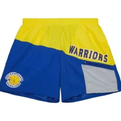 Apparel Mitchell & Ness Shorts-Nylon Utility Shorts Golden State Warriors