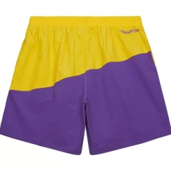 Apparel Mitchell & Ness Shorts-Nylon Utility Shorts Louisiana State University