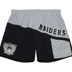 Apparel Mitchell & Ness Shorts-Nylon Utility Shorts Oakland Raiders