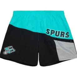 Apparel Mitchell & Ness Shorts-Nylon Utility Shorts San Antonio Spurs