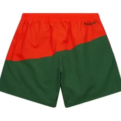 Apparel Mitchell & Ness Shorts-Nylon Utility Shorts University Of Miami